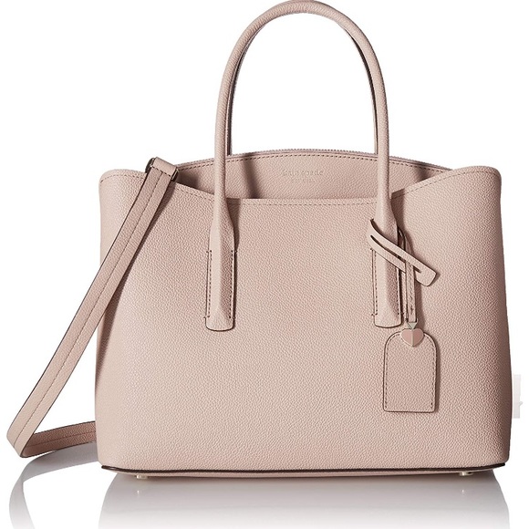 kate spade Handbags - Kate Spade Margaux Large Satchel Pale Vellum